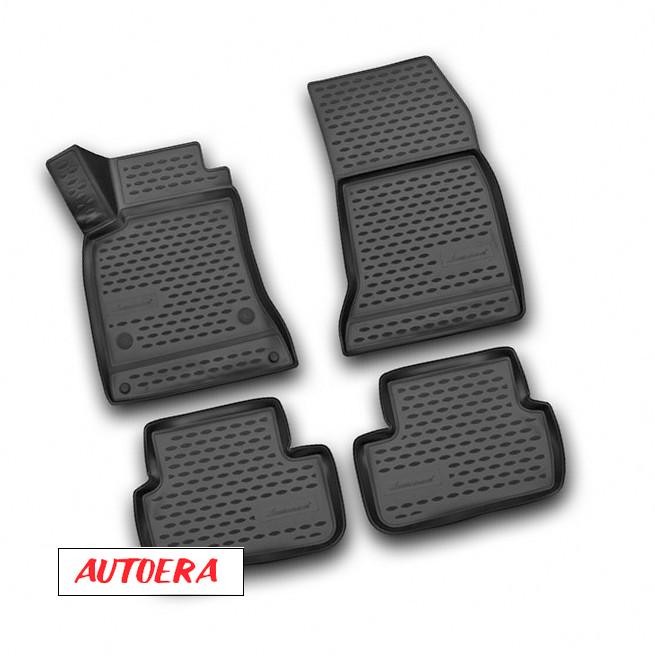 Rubber floor mats set Mercedes-Benz GLA (2013-2021)