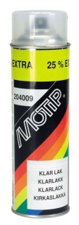 Mat varnish Motip (varnish), 500ml. + 25% Extra 
