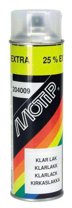 Mat varnish Motip (varnish), 500ml. + 25% Extra 