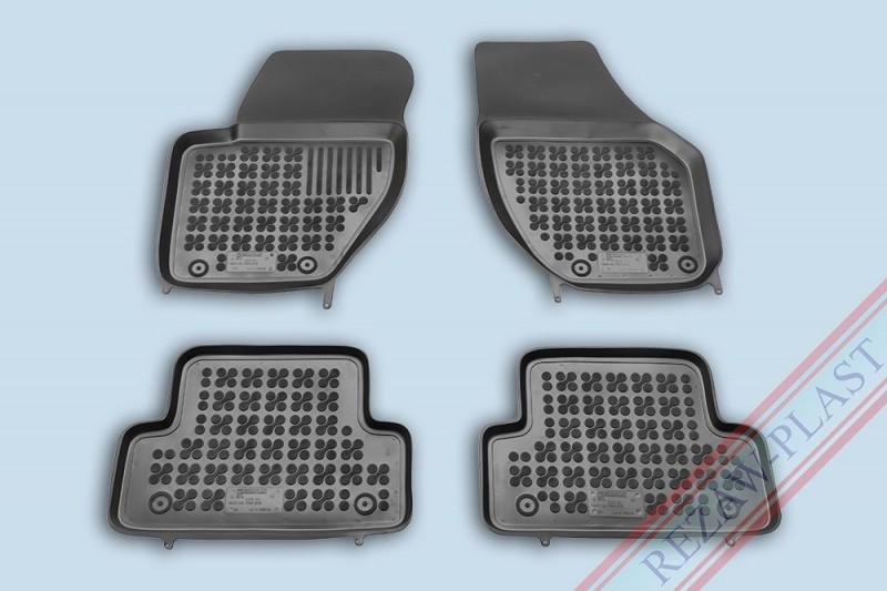 Rubber floor mats set  Volvo V40 (2012-2019), with edges