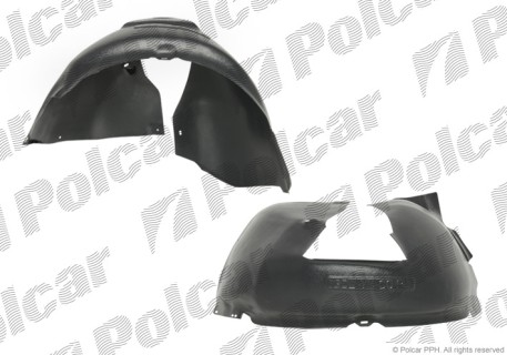 Front fender  VW Golf VI (2008-2012), left 