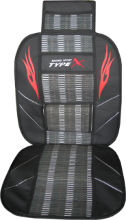 Seat cushion, bamboo inserts