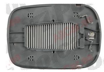 Mirror insert Volvo XC70 (2002-2007)/XC90 (2002-2005), kreisa pusē