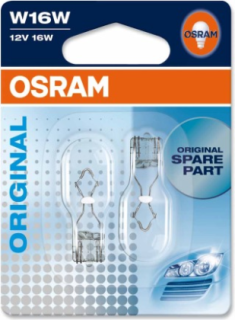 Parking light bulb - OSRAM W16W, 12V (15.7x38mm) 