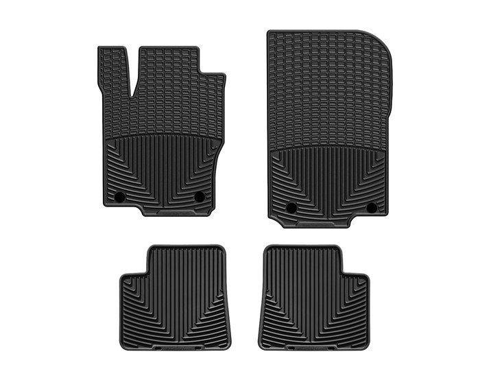 Rubber floor mats set Mercedes-Benz GL X166 (2012-2016)