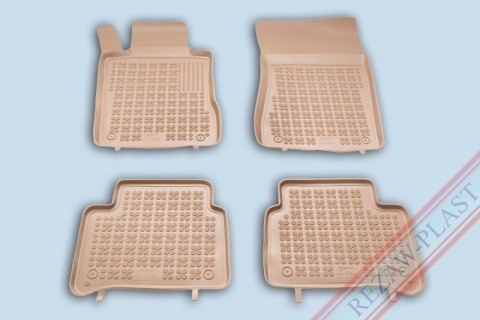 Rubber floor mat set Mercedes E-class W211 (2002-2009)/CLS W219 (2003-2010)