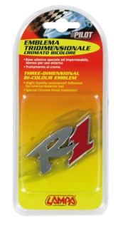 Sticker 3D  "R1" (Racing)