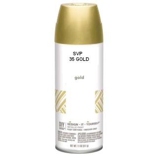Paint spray Gold effect - SVP Gold, 400ml.