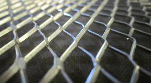 Alumium grill, 100 x 33cm , chrome 