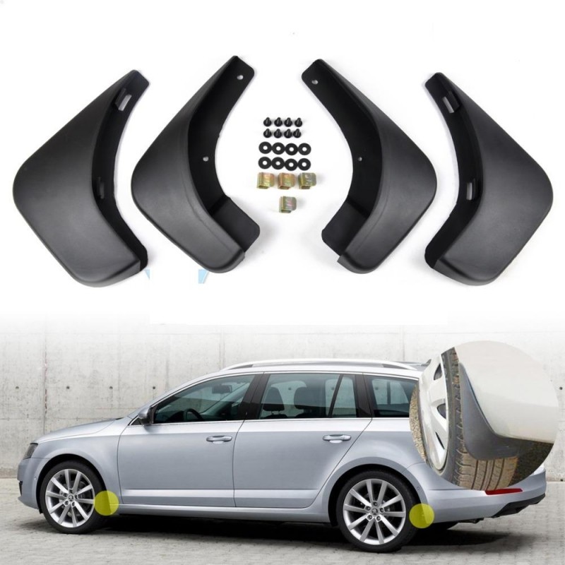 Mud flaps set Skoda Octavia (2004-2012)