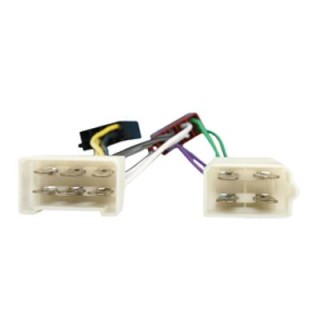 Adapter from Fiat car connector to ISO Euro connector