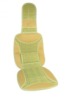 Seat cushion, straw inserts