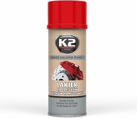 Hight temperature brake calliper paint (red) - K2, 400ml.  