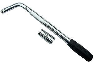 Telescopic wheel nut wrench 17-19mm