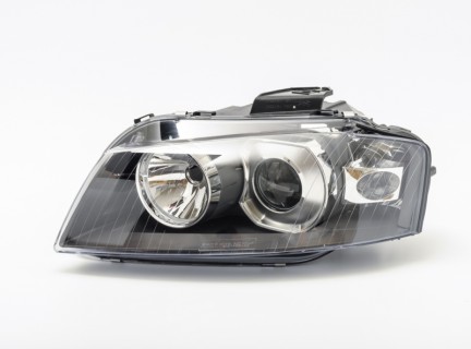 Front headlamp Audi A3 (2003-2008), left 