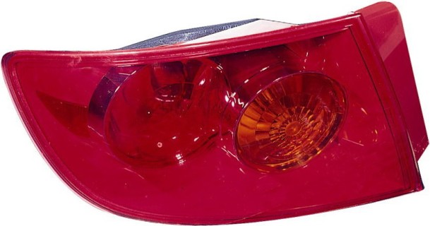 Rear tail light Mazda 3 (2003-2009), corner, left side 