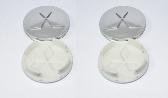 Discs inserts/caps set Mitsubishi, 4x d-55mm