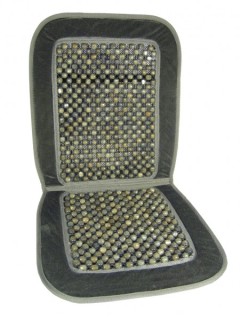 Seat cushion, wooden inserts