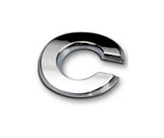 Sticker 3D - letter C