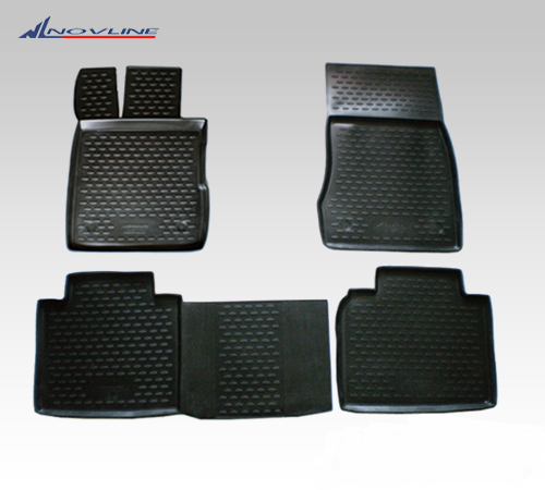 3D Rubber floor mat set Mersedes-Benz S-class W220 LONG (1999-2006) 