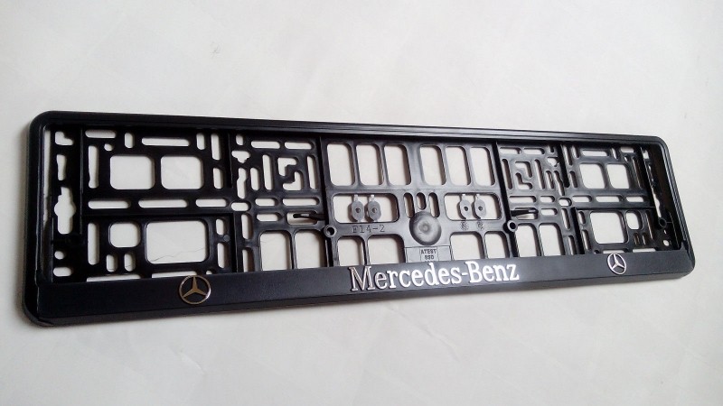 3D number plate holder - Mercedes-Benz