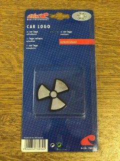 3D sticker - TOXIC