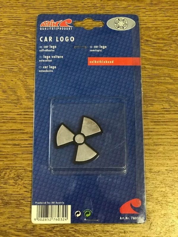 3D sticker - TOXIC