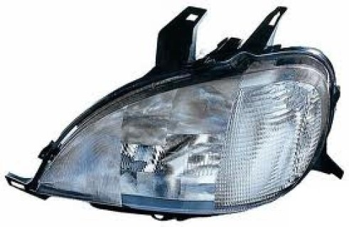 Headlamp  Mercedes-Benz M-class W163 (1998-09/2001), left