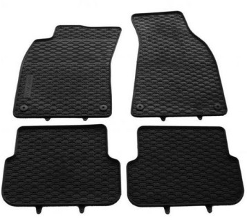 Rubber floor mats Audi A6 C6 (2004-2011)