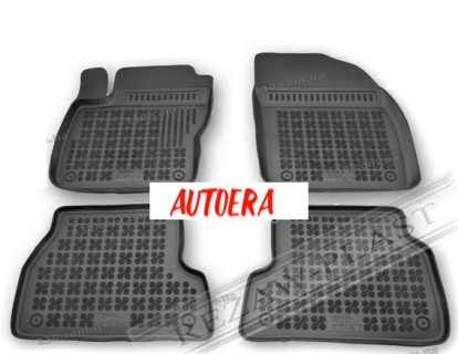 Rubber floor mat  set  Ford Focus (2004-2011) with edges