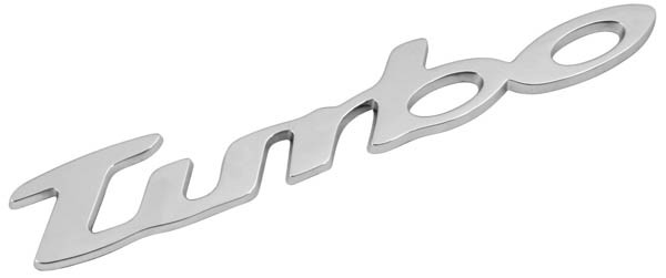 Sticker 3D  "Turbo" 