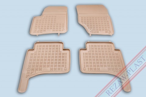 Rubber floor mats set Porsche Cayenne (2002-2010)/ VW Touareg (2002-2010)