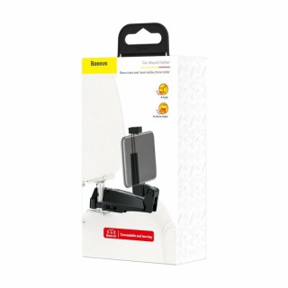 Mobile phone holder or coat hanger by headrest, unversal