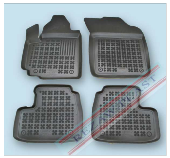 Rubber floor mat set Suzuki Swift (2005-2008)