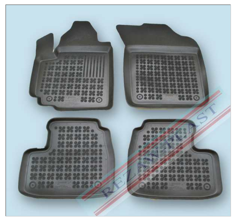 Rubber floor mat set Suzuki Swift (2005-2008)