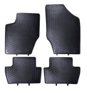 Rubber floor mat set Peugeot 307 (2001-2007)