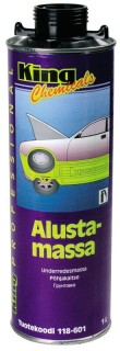 Black underbody protection bitumen King, 1000ml.