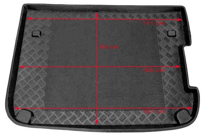 Trunk mat Citroen C4 Picasso (2007-)