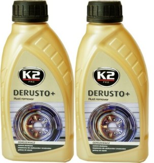 2PCS X Rust remover gel - K2 DERUSTO, 250ml.  
