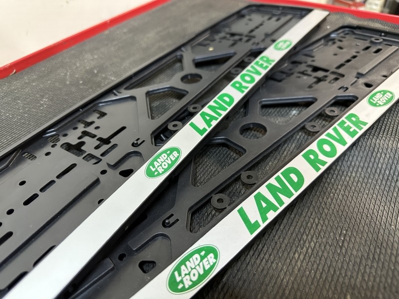 2PCS x Plate number holder - Land Rover