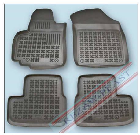 Rubber floor mat set Suzuki Splash (2008-)