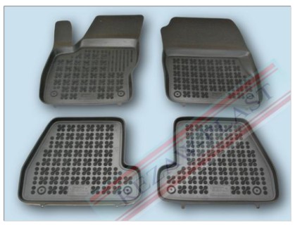 Rubber floor mat  set  Ford Focus (2011-2019) with edges