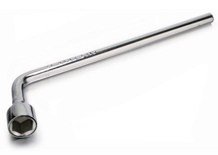 Wheel nut wrench "L" type, 19mm