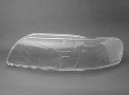 Headlight lamp glass Volvo V70 (2000-2005), left side
