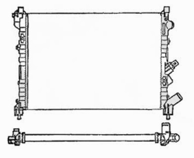 Radiator Renault Espace (1996-2002)
