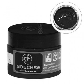 Black Leather restoration and repair cream-gel, 50ml.