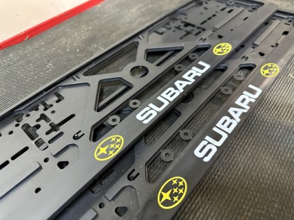 2PCS x Plate number holder - SUBARU