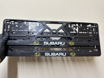2PCS x Plate number holder - SUBARU