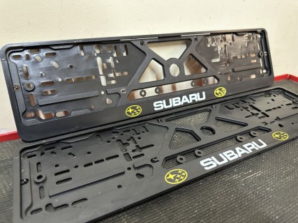 2PCS x Plate number holder - SUBARU