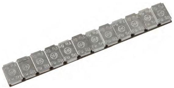 Alloy wheel balancing weights epoxy 60g., 100pcs.(5x12pcs.)